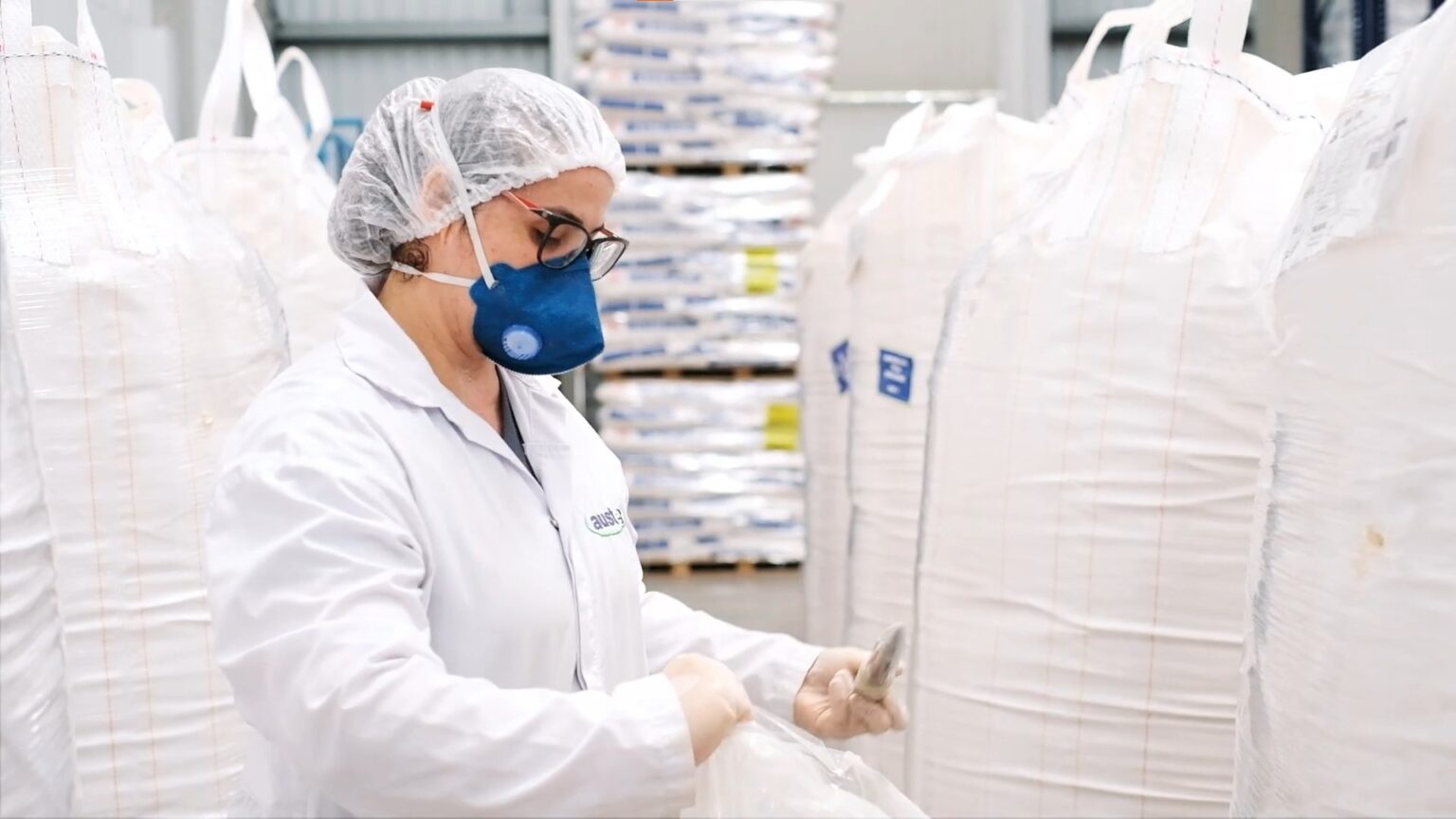 Análise de Matéria-Prima, com amostras e contra-amostras